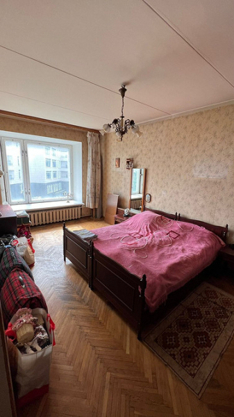 Из старого ремонта &mdash; в современный интерьер с настроением ретро: квартира 76 кв. м доме 1967 года (фото до и после)